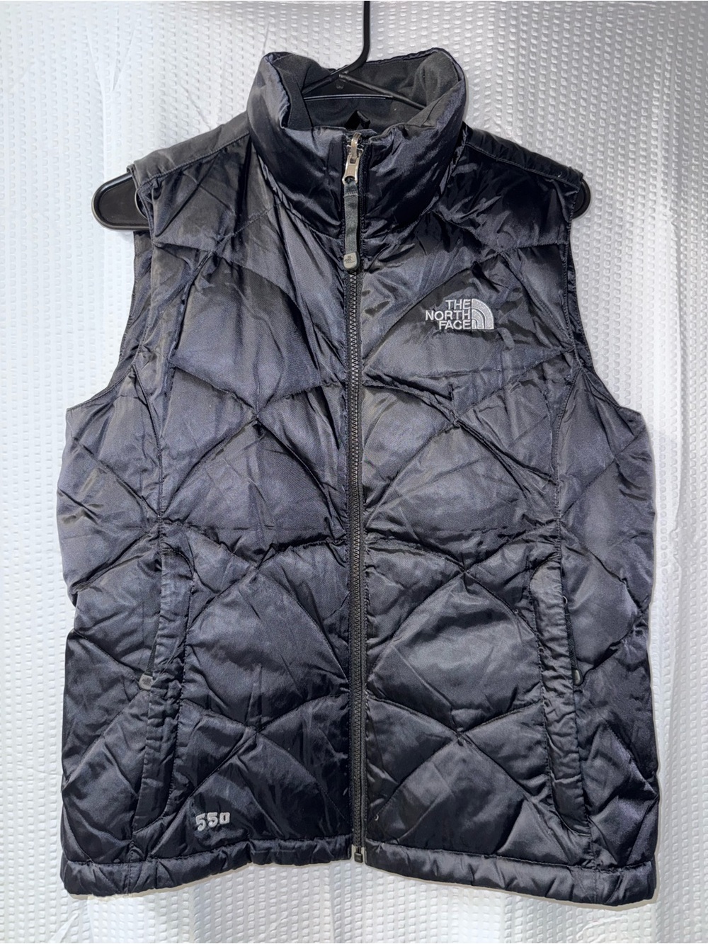 The North Face Women's Black Down Puffer Vest 550 Fill Power Size S